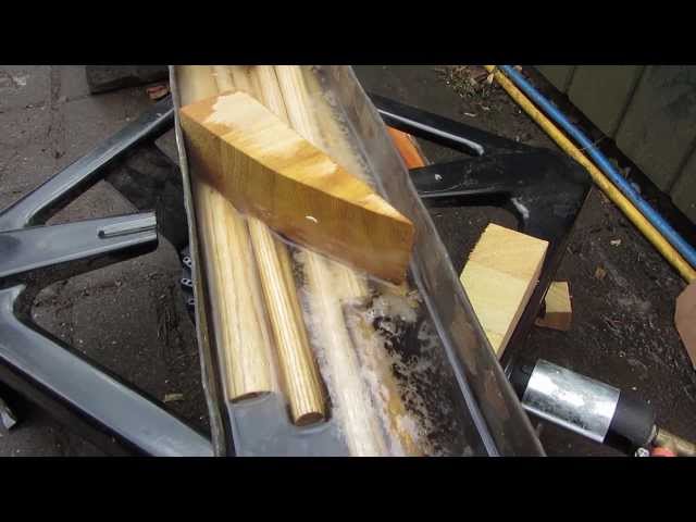 Wood Bending by Boiling - Sussex Chair Part 6