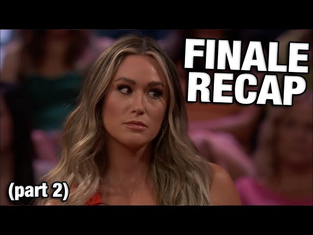 A WILD Finale - The Bachelorette FINALE Part 2 RECAP Gabby & Rachel's Season
