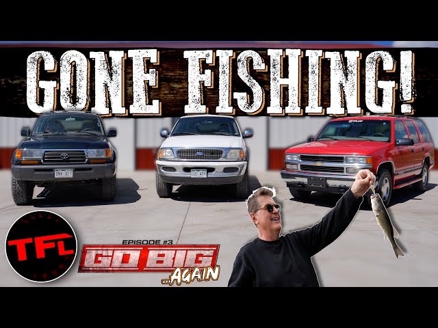 We Take Three OG SUVs Out for the STRANGEST Performance Test Ever! | Go Big Ep. 3