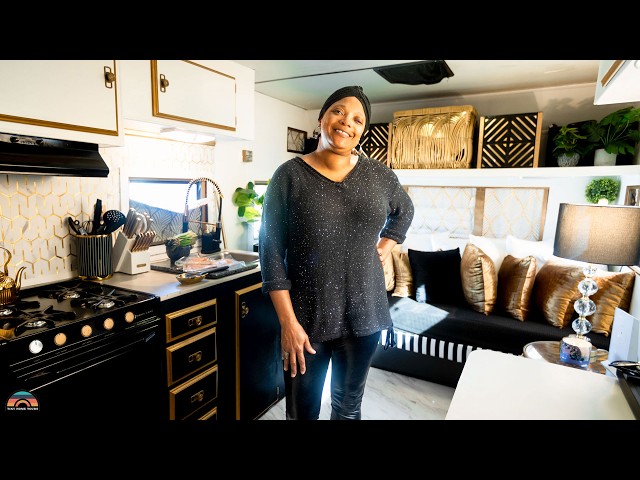 Homelessness To Living Tiny - Her DIY Camper Renovation