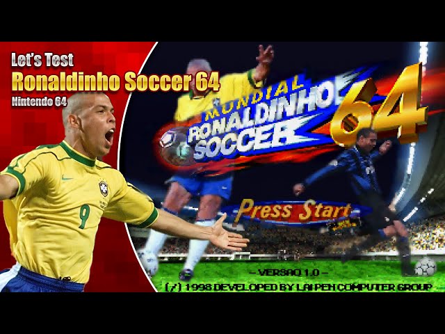 Ronaldinho Soccer 64 - But does it work on Real Hardware? Ft. Shadowcat