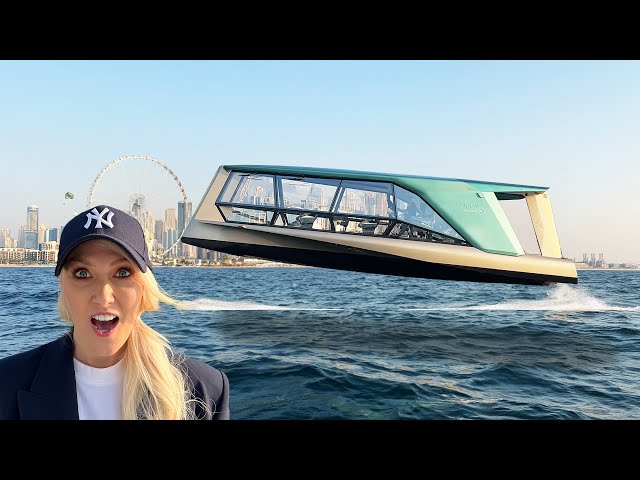 BMW Flying Glass Yacht!