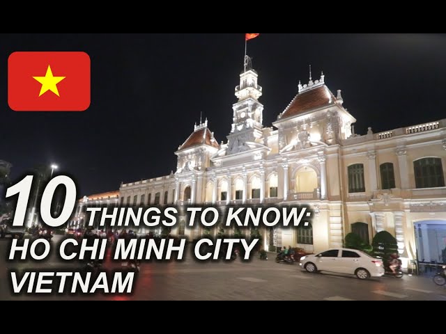 10 THINGS TO KNOW BEFORE COMING TO HO CHI MINH CITY (SAIGON) | Vietnam Travel Guide 2019