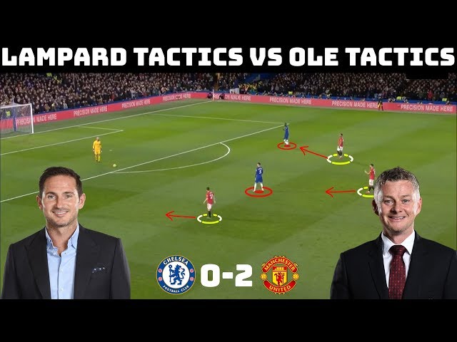 Tactical Analysis: Chelsea 0-2 Manchester United | Lampard Tactics vs Solskjaer Tactics |