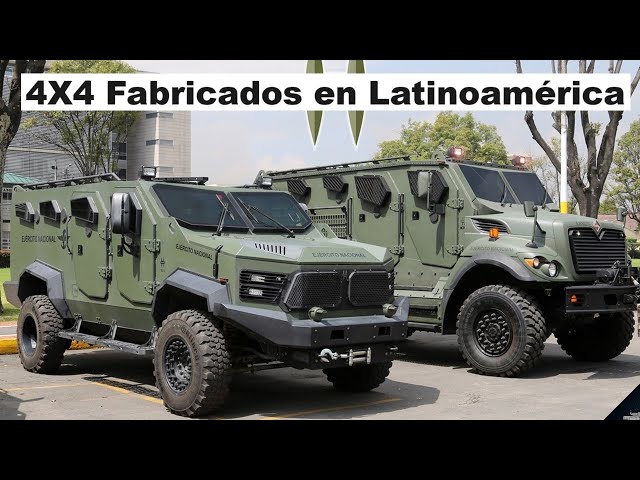 Top 10 Vehículos Blindados 4x4 Fabricados en Latinoamérica.