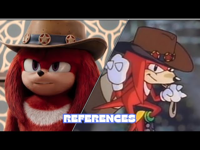 References in the Knuckles Series
