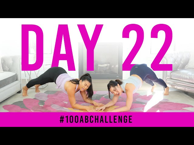 Day 22: 100 Butt Ups! | #100AbChallenge w/ Remi Ashten