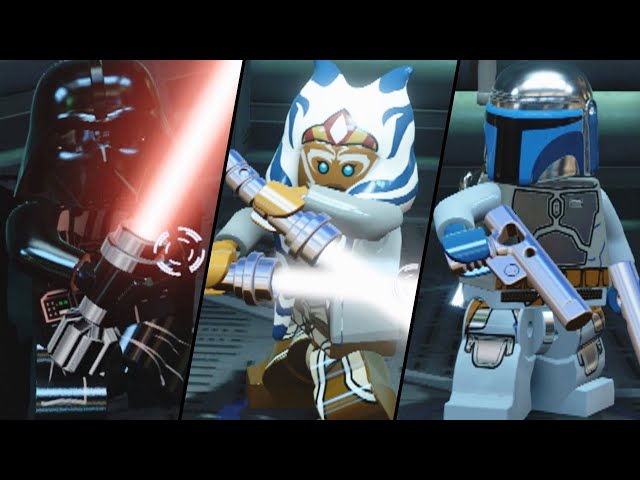 Evolution of All Characters in LEGO Star Wars Videogames (2005-2016)