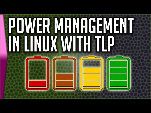 Linux Power Management & Monitoring with TLP & Powertop