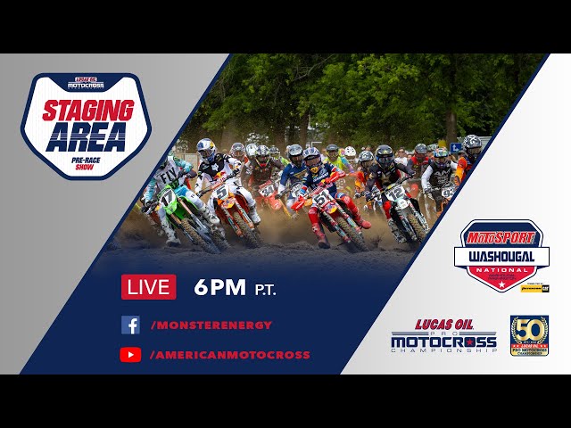Washougal National Staging Area Pre-Race Show | 2022 Pro Motocross