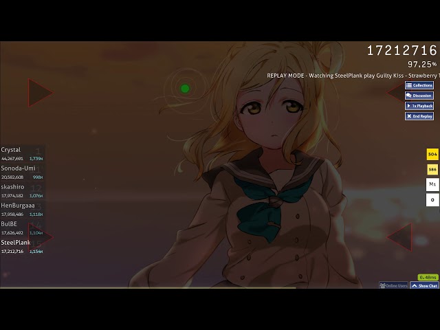 osu! | Guilty Kiss - Strawberry Trapper | 6,39* 94,77% #10