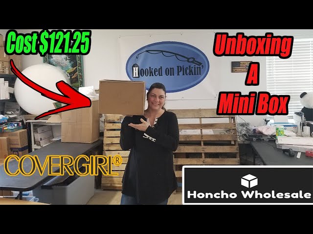 Honcho Wholesale Unboxing Health & Beauty Cosmetics Covergirl Makeup - Online Reselling
