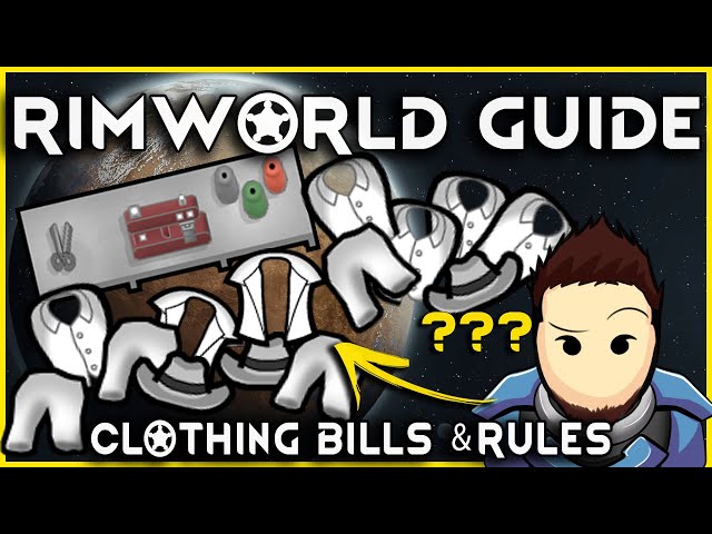 RimWorld Guide for Clothing - Automate Clothing Management (No mods required) Patch 1.5+
