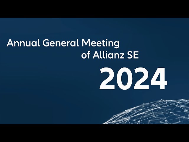 Allianz Annual General Meeting on May 8, 2024