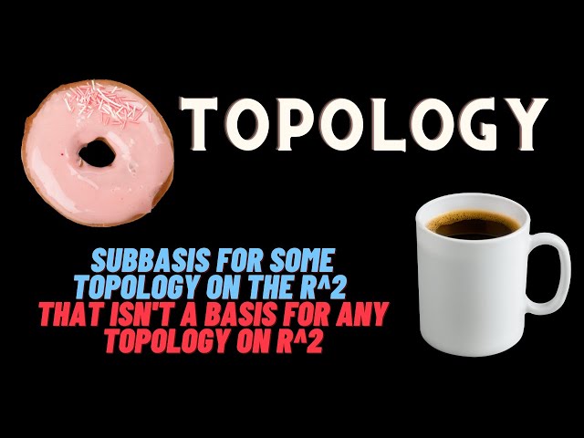Subbasis for Some Topology on R^2 that is NOT a Basis or ANY Topology on R^2