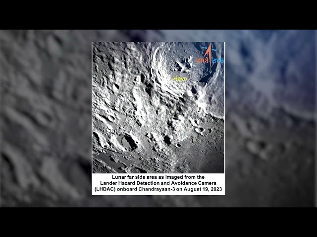 ISRO shares pics of Moon’s far side captured by Chandrayaan-3