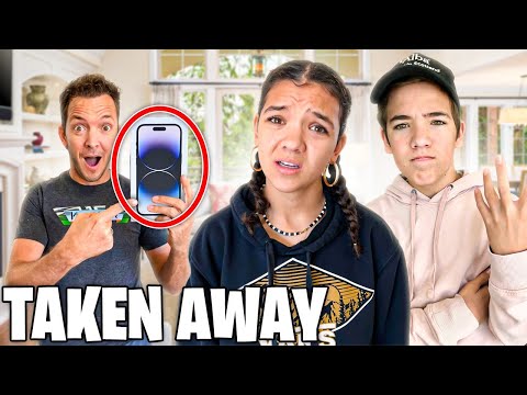 Took Teens Phones Away!! Surprising w/ NEW iPhone 14!