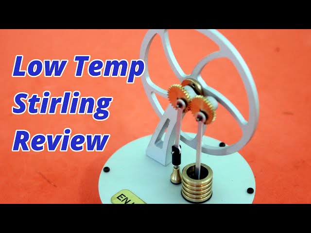 Low Temperature Stirling Engine from EngineDIY