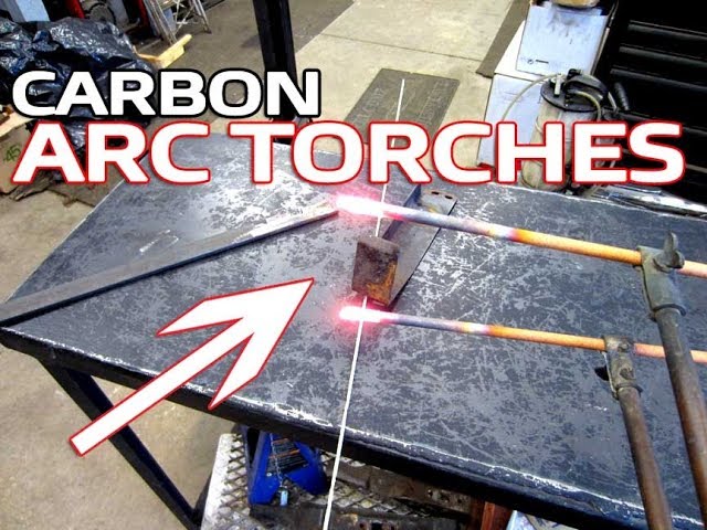Demonstration Of Carbon Arc Torches