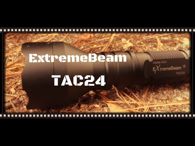 ExtremeBeam TAC24 Flashlight Review (HD)