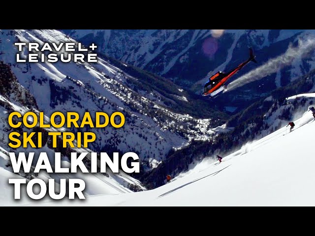 EPIC Heli-Skiing in Telluride, Colorado and Its Unbelievable Wild West History | Walk With T+L