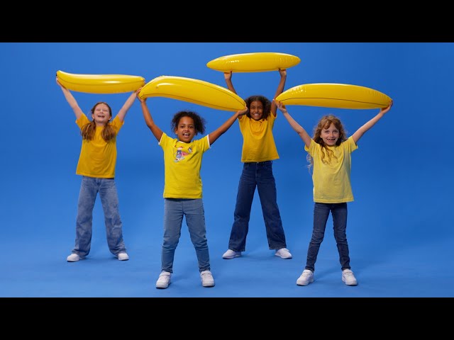 Lichterkinder - Banane | Das Obst Lied | Offizielles Tanzvideo | Tanzen, Lernen & Bewegen