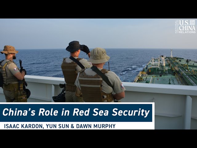 China’s Role in Red Sea Security