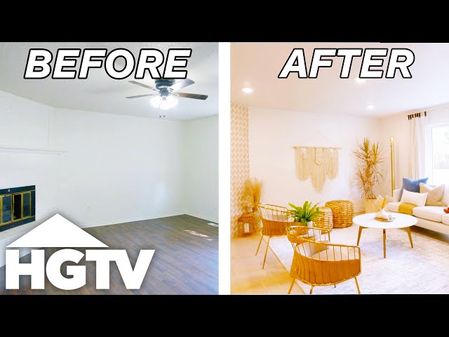PERFECT Boho Chic Home Renovation | Fixer to Fabulous | HGTV