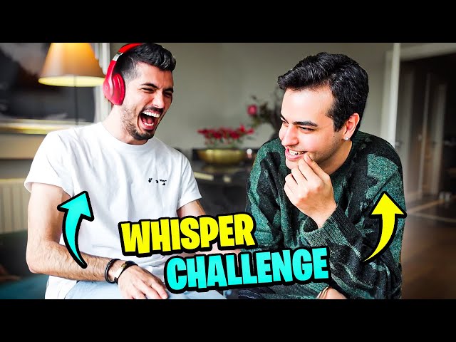 با فرشاد کل یوتیوبرارو اسکل کردیم  🤣 Whisper Challenge