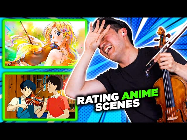 Can Anime Impress a Pro Violinist? Rating Music Scenes!
