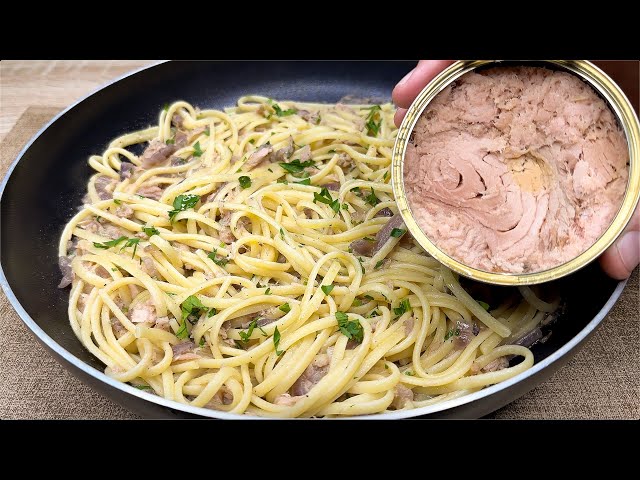When I'm short on time, I make this delicious tuna pasta! 2 recipes you'll make every day!