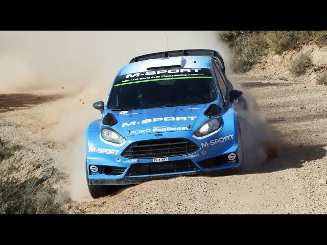 Test Ott Tanak | Ford Fiesta WRC | pre Rally Mexico 2016