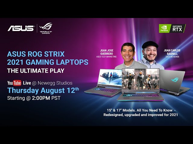 ASUS ROG Strix 2021 Gaming Laptops - The Ultimate Play