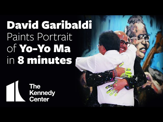 David Garibaldi Paints Yo-Yo Ma in 8 Minutes
