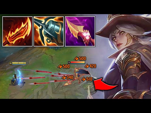 Ashe but my arrows become a Laser you can't escape (3.78 ATTACK SPEED)