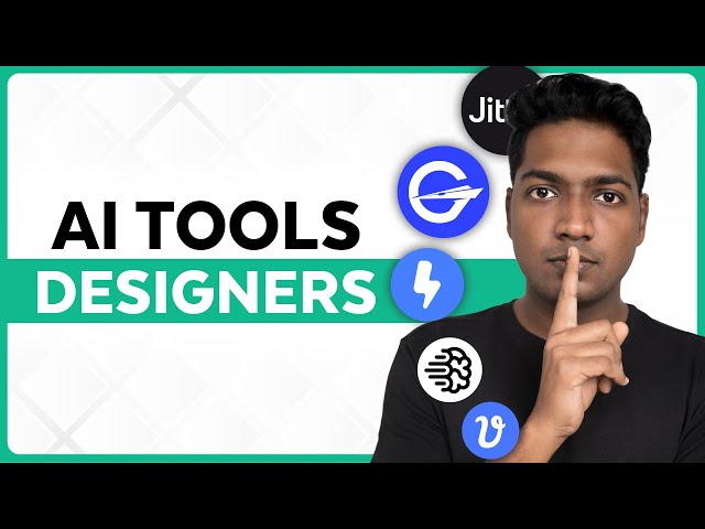 7 AI Tools Every Designer Needs to Know About!
