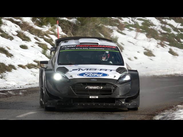 Rallye Monte Carlo WRC 2021 Tests Day Gus Greensmith 17/01 Ford Fiesta WRC by Ouhla Lui