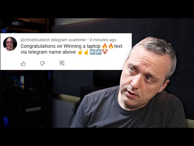 YouTube Comment Scams