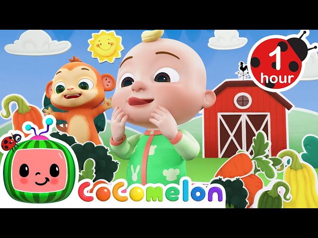 Yes Yes Vegetables (Dance Party) | CoComelon Animal Time | Animals for Kids