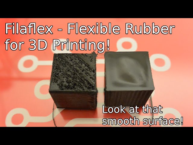 Filaflex - 3D Printable Rubber!