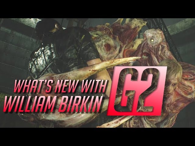 William Birkin Resident Evil 2 Remake G2 Analysis - (RE2 Remake 2nd G transformation)