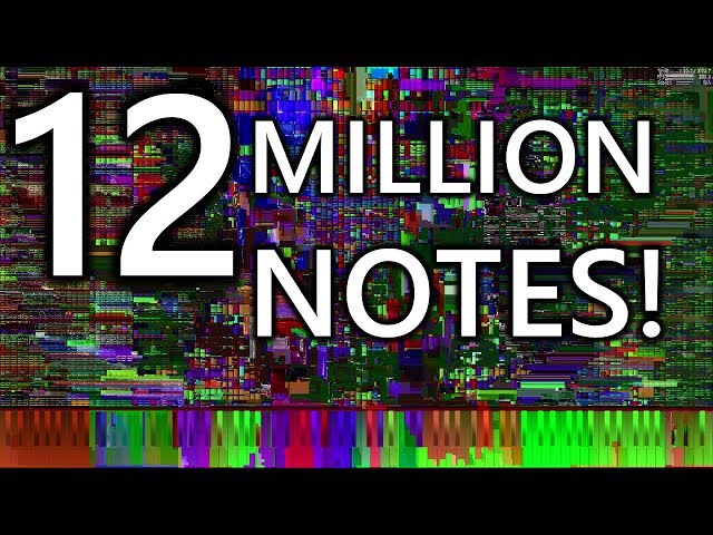 [Black MIDI] The 12 Days of Christmas - EXACTLY 12 MILLION NOTES! - A Collaboration with MBMS