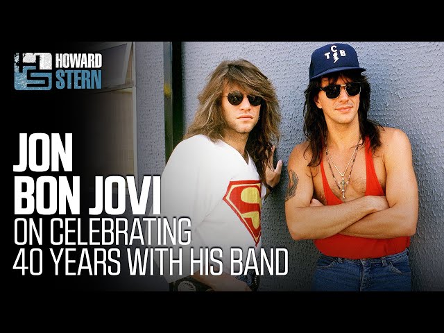 Jon Bon Jovi Celebrates 40 Years of His Band With New Documentary