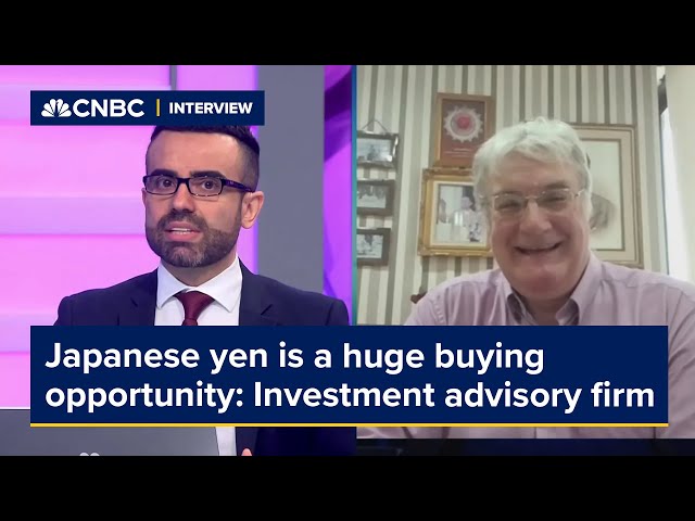 Japanese yen is a 'huge buying opportunity' at these levels, says investment advisory firm