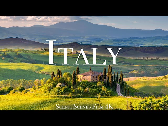 Italy In 4k - The Most Romantic Country In The World | Scenic Relaxation Film