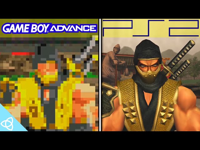 Mortal Kombat: Deadly Alliance - PS2 vs. GBA | Side by Side
