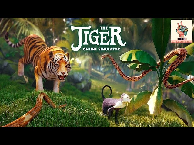 The Tiger Explore the wild jungles a powerful tiger 001+1 Gaming  Videos For Kids