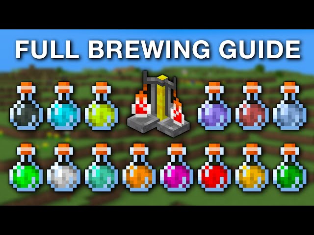 Minecraft Every POTION Brewing Guide