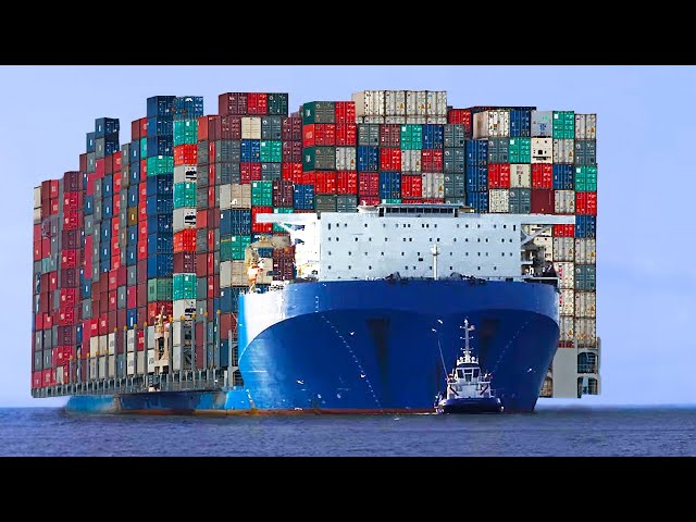 Life Inside the World's Largest Container Ships Ever Built