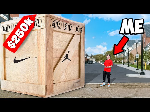 Unboxing A $250,000 Sneaker Mystery Box (FIRST EVER)